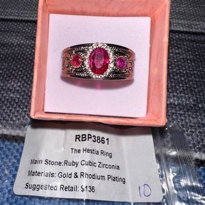 Limited edition BP Greek Goddess Hestia  Ring